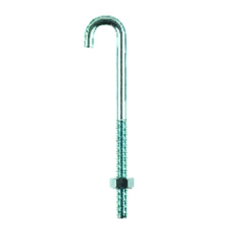 Hampton Hampton Small Zinc-Plated Silver Zinc 0.6875 in. L J-Bolt 125 lb 1 pk 02-3459-856